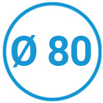 Pompe de forage diametre 80