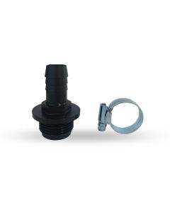 Kit de raccordement pour un tuyau d'arrosage de 19 mm