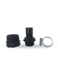 Kit de raccordement pour un tuyau d'arrosage de 25 mm