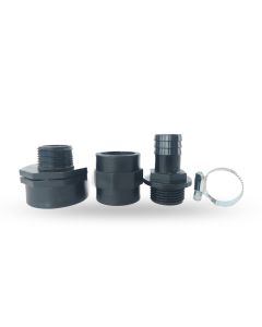 Kit de raccordement pour un tuyau d'arrosage de 25 mm