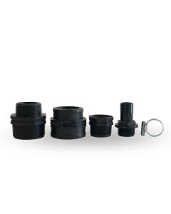 Kit de raccordement pour un tuyau d'arrosage de 25 mm