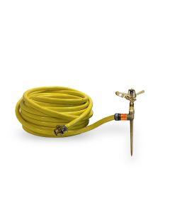 Kit d'arrosage 150 m² avec arroseur à batteur