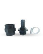 Kit de raccordement pour un tuyau d'arrosage de 19 mm