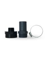 Kit de raccordement pour un tuyau d'arrosage de 40 mm