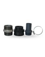 Kit de raccordement pour un tuyau d'arrosage de 40 mm