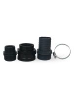Kit de raccordement pour un tuyau d'arrosage de 50 mm