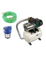 DAB Aquajet-Inox 132/20 M avec Tuyau d'aspiration 7 mètres et Filtre