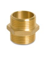 Mamelon double laiton 1 ½"